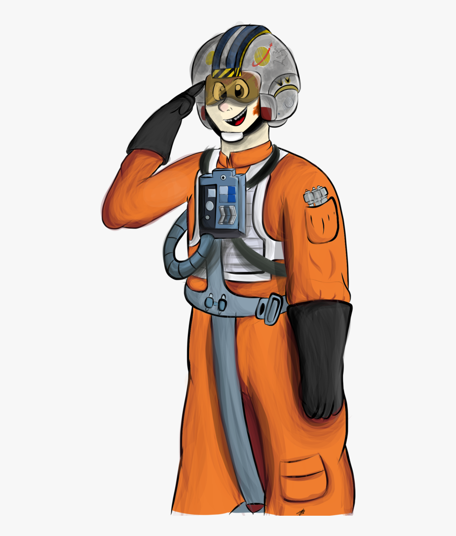 Pilot Drawing Fighter - Cartoon, Transparent Clipart