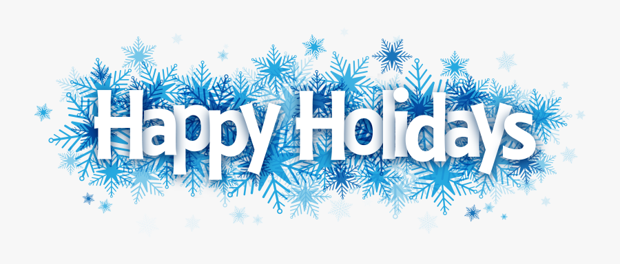 Happy Holidays Png Blue - Speke Hall, Transparent Clipart