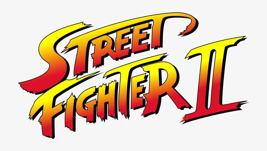 Street Fighter Ii The World Warrior Logo, Transparent Clipart