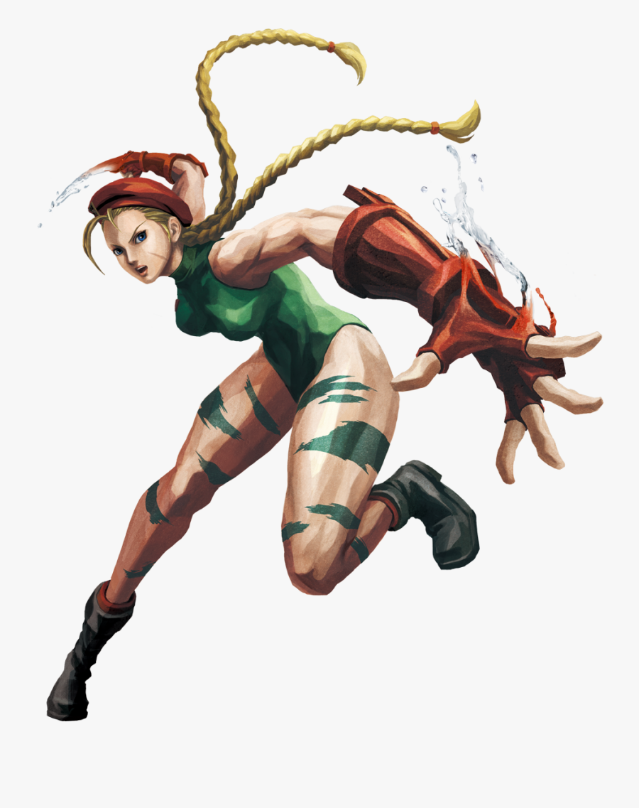 Street Fighter Transparent - Cammy From Street Fighter, Transparent Clipart