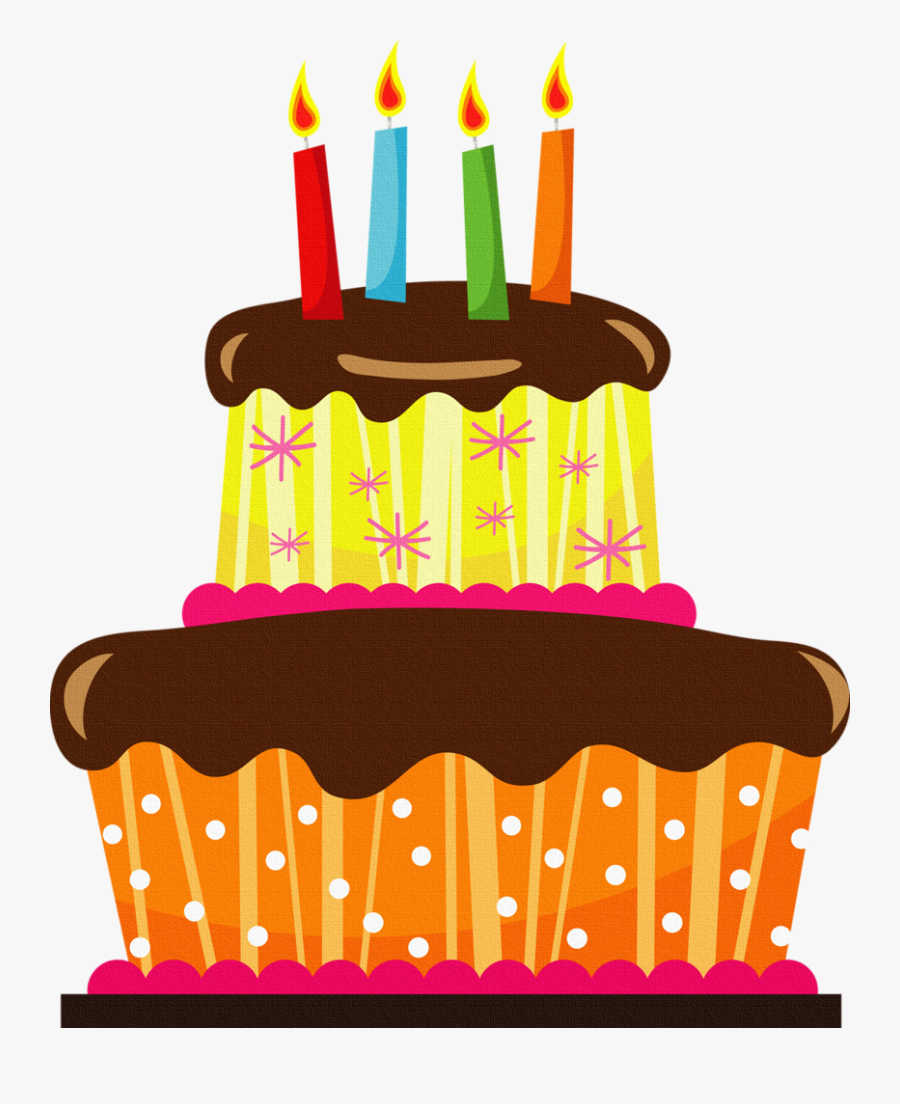 Clipart Of Birthday Cake, Transparent Clipart