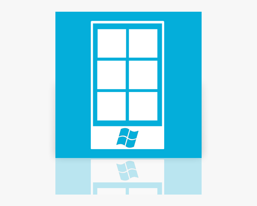 Mirror, Windows, Phone Icon - Windows Phone Icon Free, Transparent Clipart
