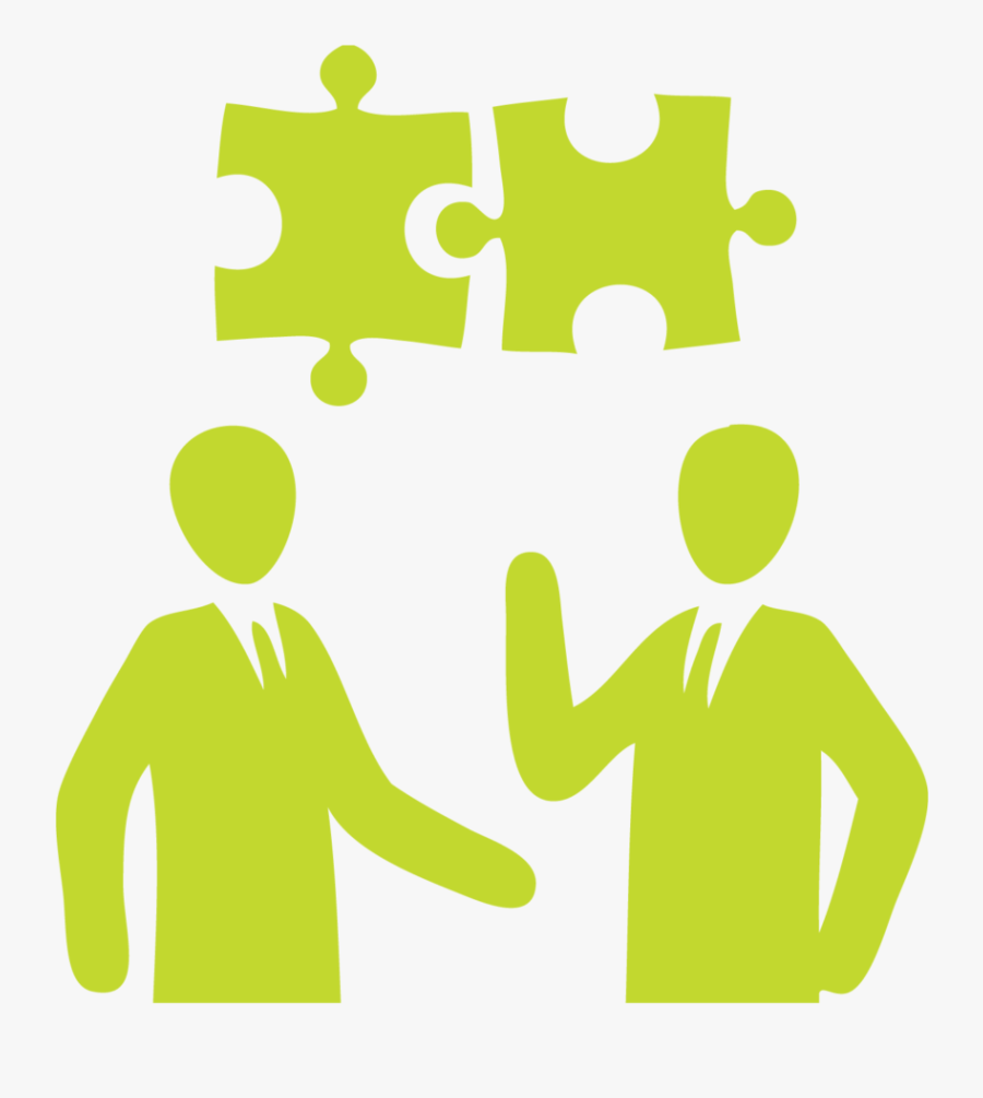 Transparent Come Here Gesture Clipart - Team Work People Puzzle Icon, Transparent Clipart
