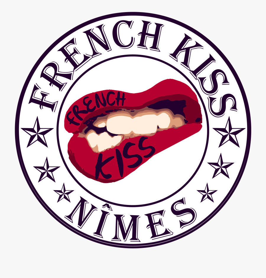 Créa Du Logo French Kiss Nîmes, Association Évènementiel, Transparent Clipart