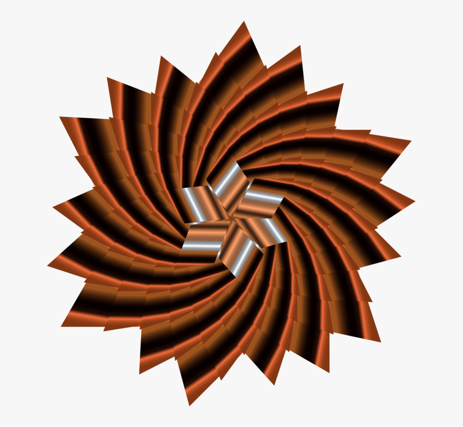 Vortex Spiral Star Willis Arborist - Vector Graphics, Transparent Clipart