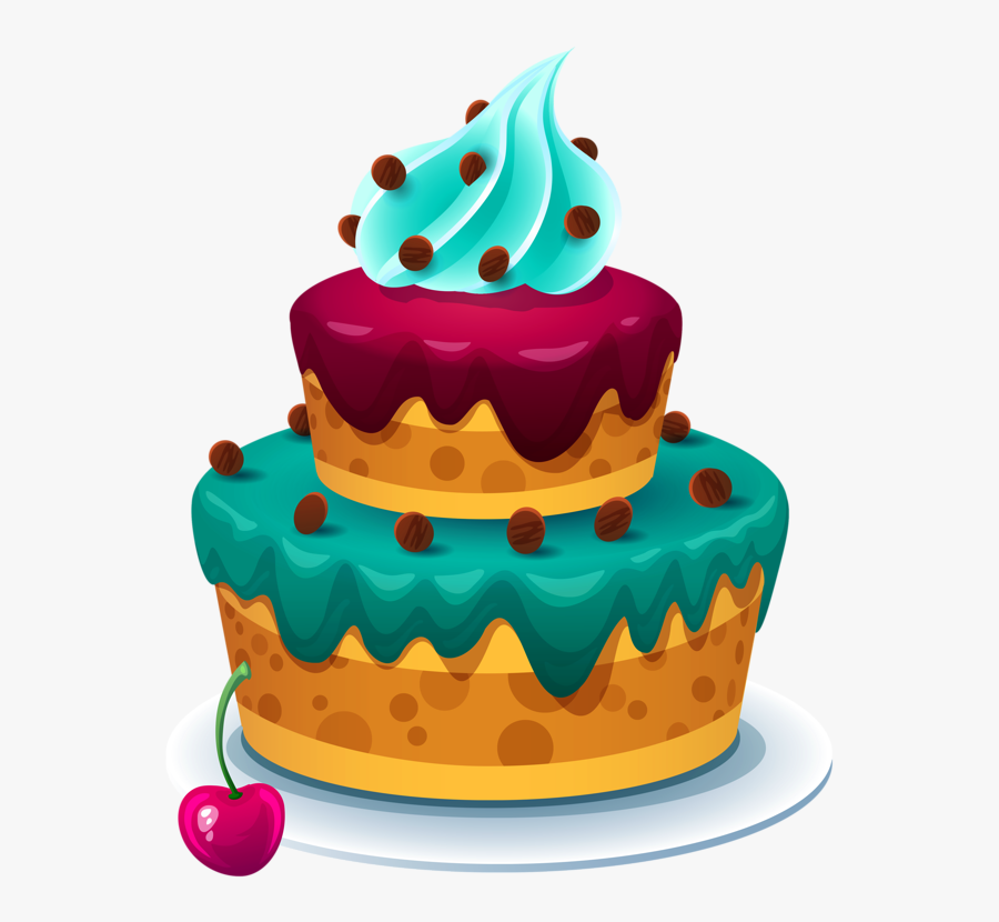 Transparent Birthday Cake Clipart Png - Boy Birthday Cake Clipart, Transparent Clipart