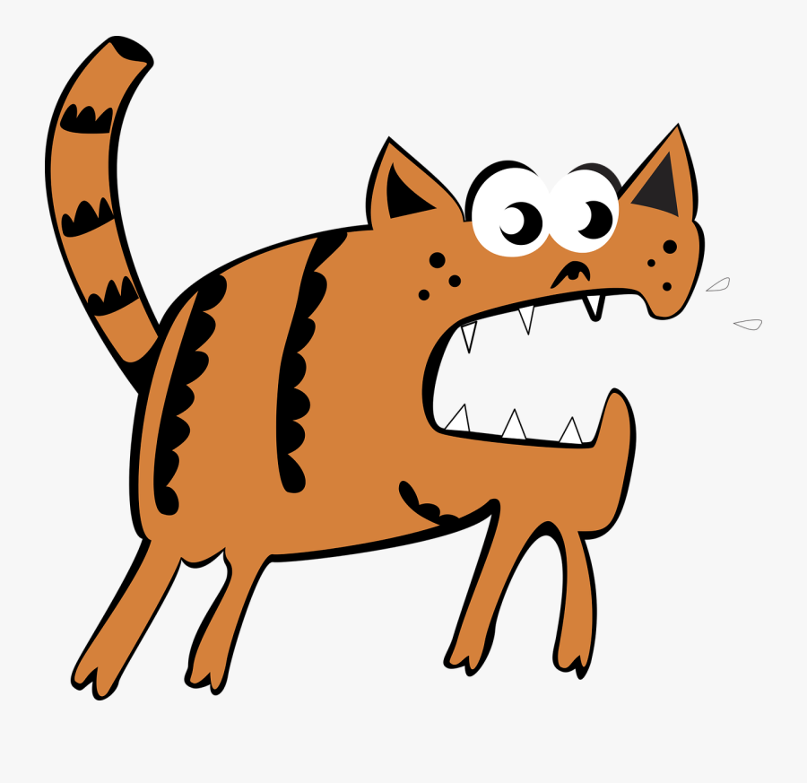 Transparent Cat Vector Png - ภาพ เวก เตอร์ สัตว์, Transparent Clipart