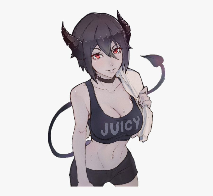 Sexy Anime Demon Girl Cute Anime Demon Girl Free Transparent Clipart Clipartkey - cute anime demon girl roblox