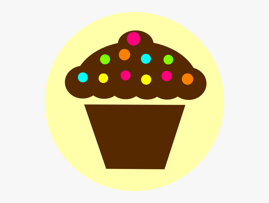 Cupcake Icing Clipart - Clipart Cupcake Silhouette Png, Transparent Clipart