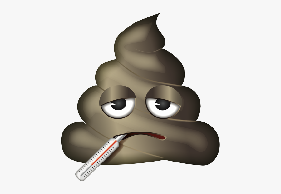 Emoji Poo, Transparent Clipart
