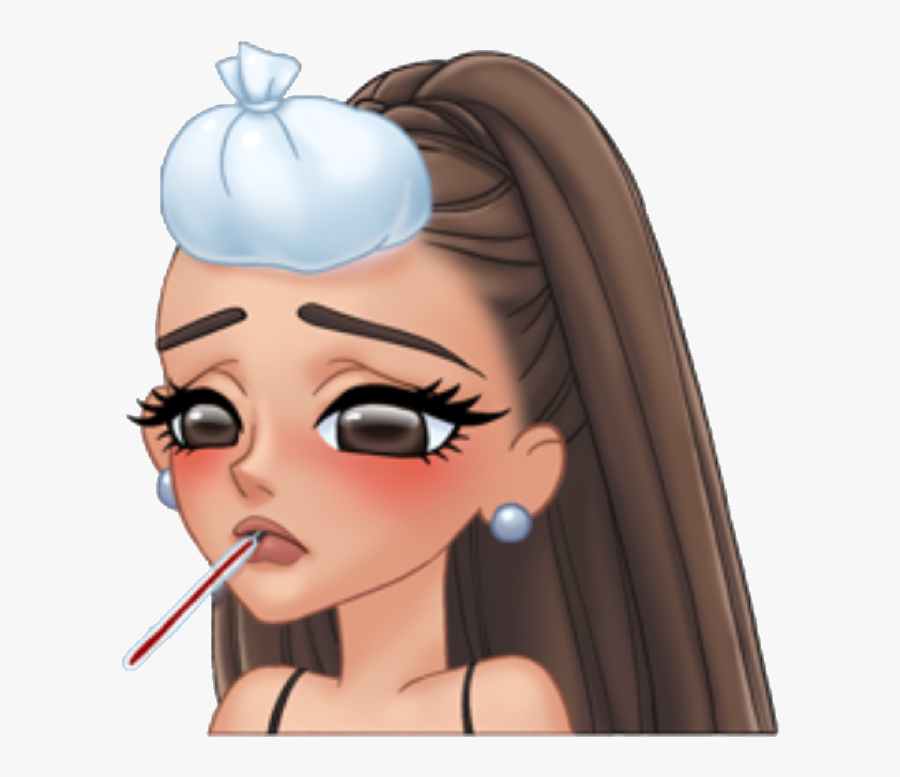 #arimoji #sick #icepack #thermometer #redcheeks #cute - Cute Drawings Snapchat Filters, Transparent Clipart