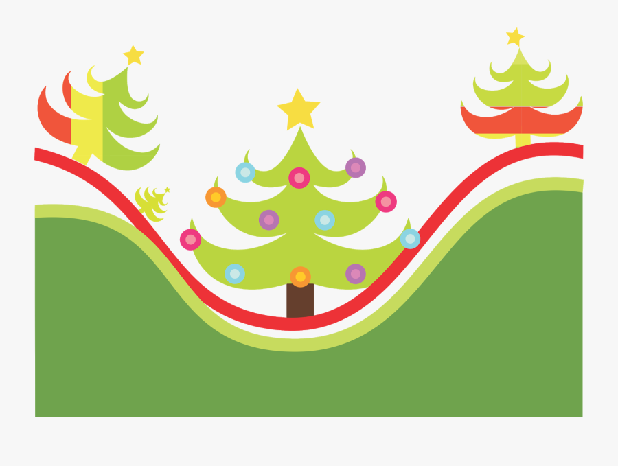 Transparent Christmas Tree Vector Png - Free Christmas Banners, Transparent Clipart