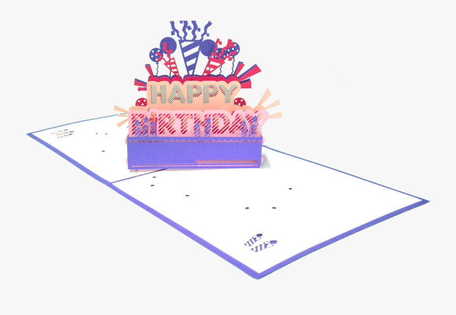 Happy Birthday Pop Up Png, Transparent Clipart