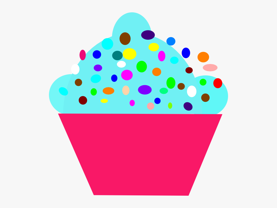 Transparent Polka Dot Circle Clipart - 8 Birthday Cake Clipart, Transparent Clipart