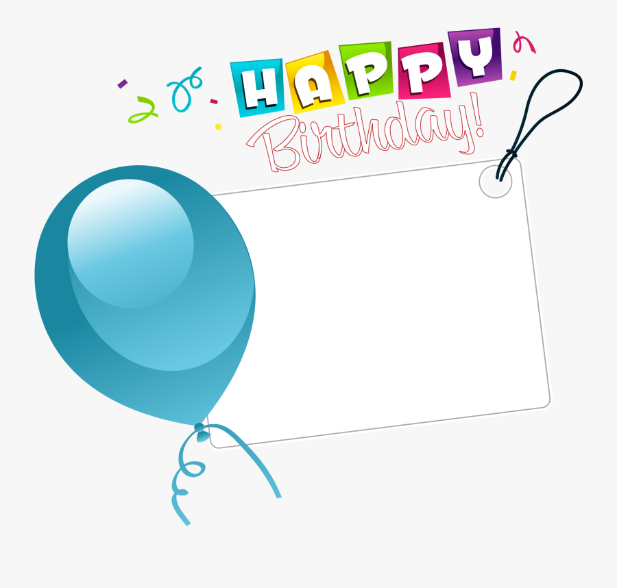 Happy Birthday Background Hd, Transparent Clipart