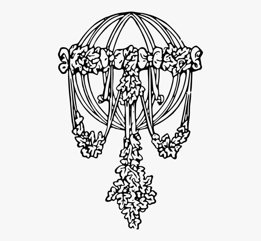 Line Art,plant,flower - Drawing, Transparent Clipart