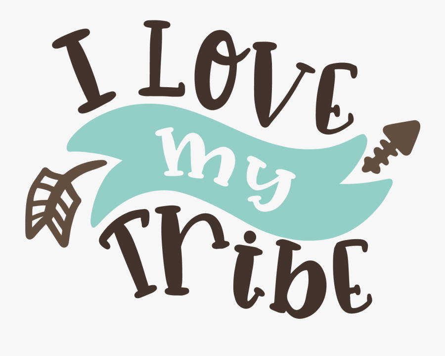 Transparent Family Silhouette Png - Love My Tribe, Transparent Clipart