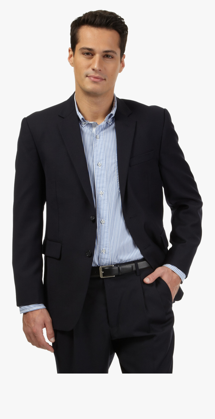 Suit Jacket Herringbone Tuxedo Clothing - Transparent Man In Suit, Transparent Clipart