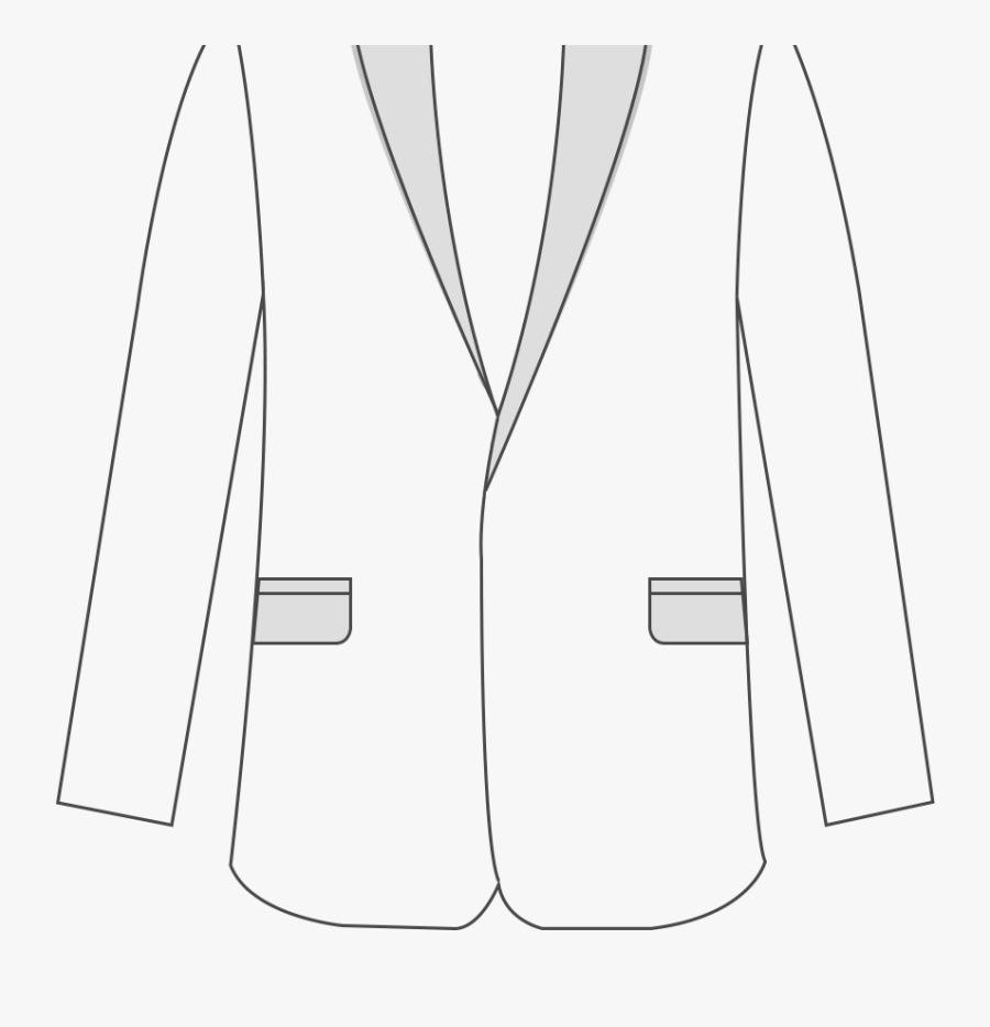 Straight Double Besom With Flaps - Line Art, Transparent Clipart