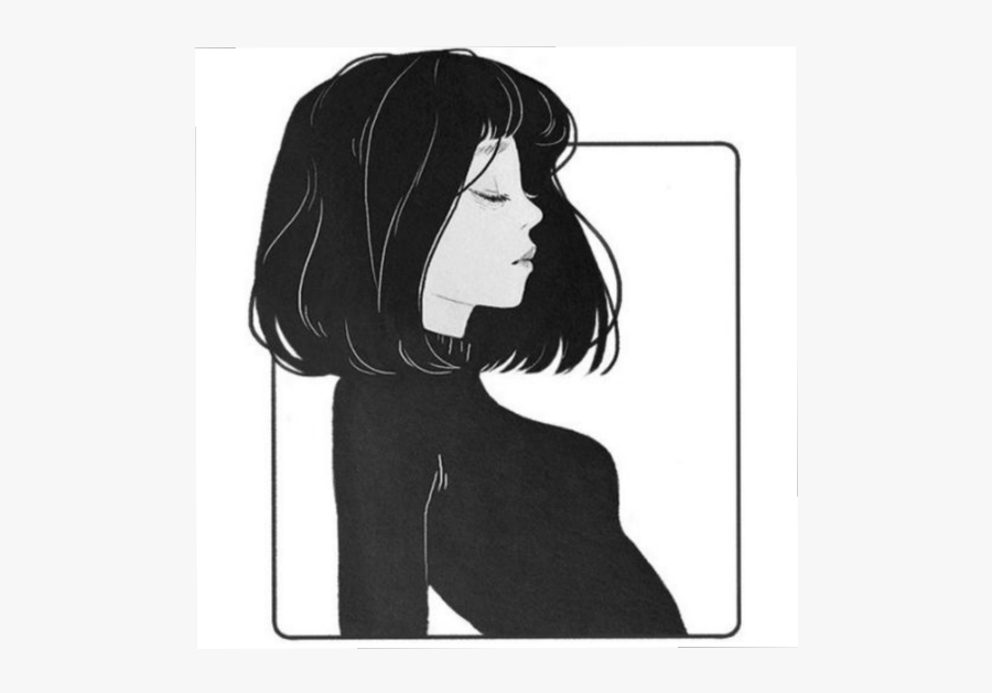 #tumblr #draw #asian #girl, Transparent Clipart