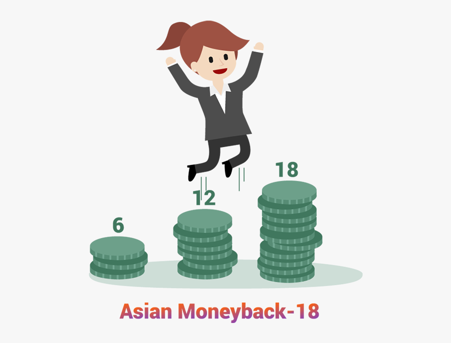 Asian Moneyback-18 - Cartoon - Cartoon, Transparent Clipart