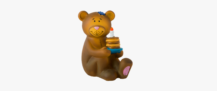 Bear, Cake, Png, Isolated, Decoration, Cute, Brown - Animal Figure, Transparent Clipart