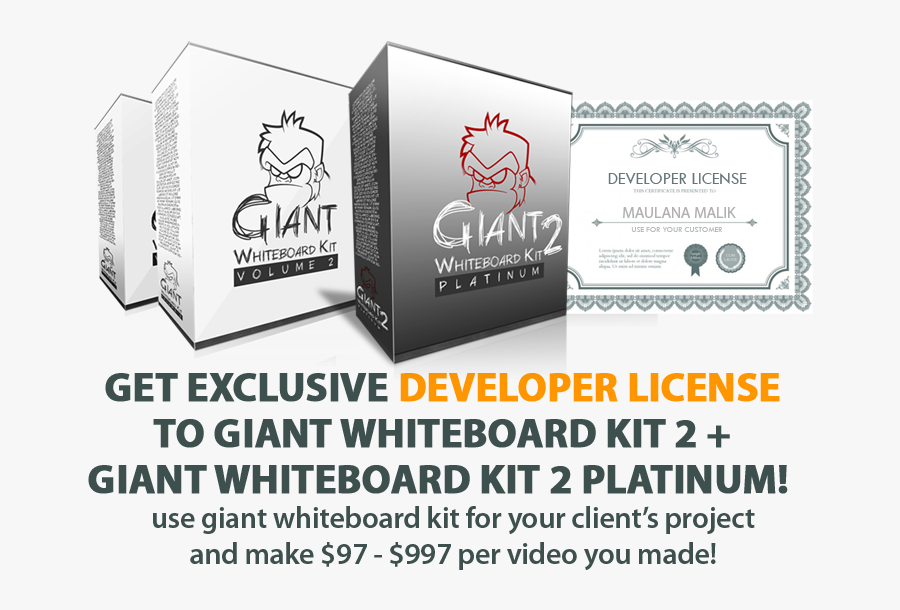 Clip Art Giant Whiteboard - Giant Whiteboard Kit Plr, Transparent Clipart