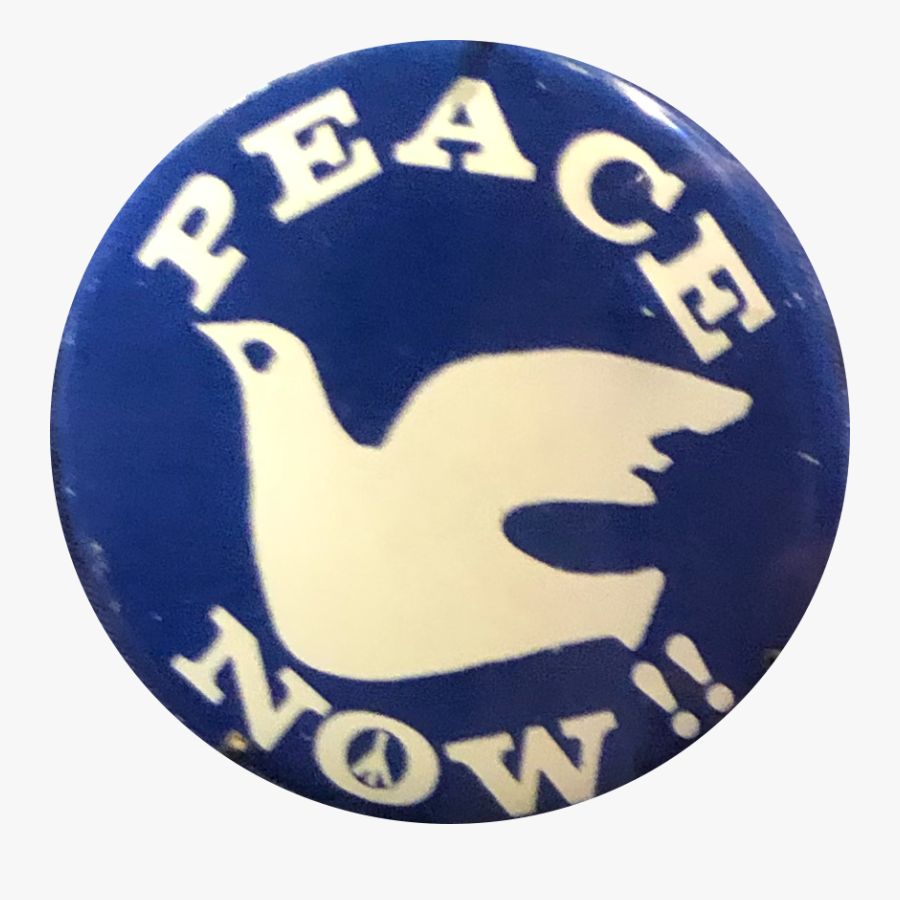 #sticker #button #pin #peace #dove #woodstock #60s - Vietnam War Protest Buttons, Transparent Clipart