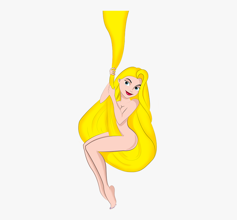 Disney Art Naked, Transparent Clipart