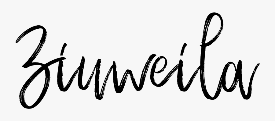 Ziuweila - Calligraphy, Transparent Clipart