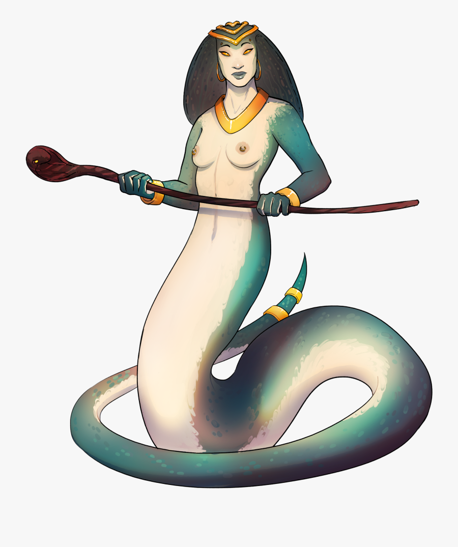 Naga-nude - Cartoon, Transparent Clipart