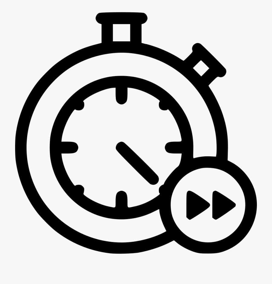 Stopwatch Clock Delivery Fast Speed Time Timer - Time Clock Icon, Transparent Clipart