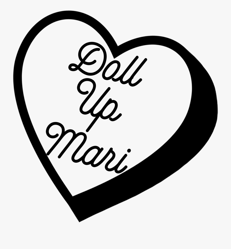 Doll Up Mari - Heart, Transparent Clipart