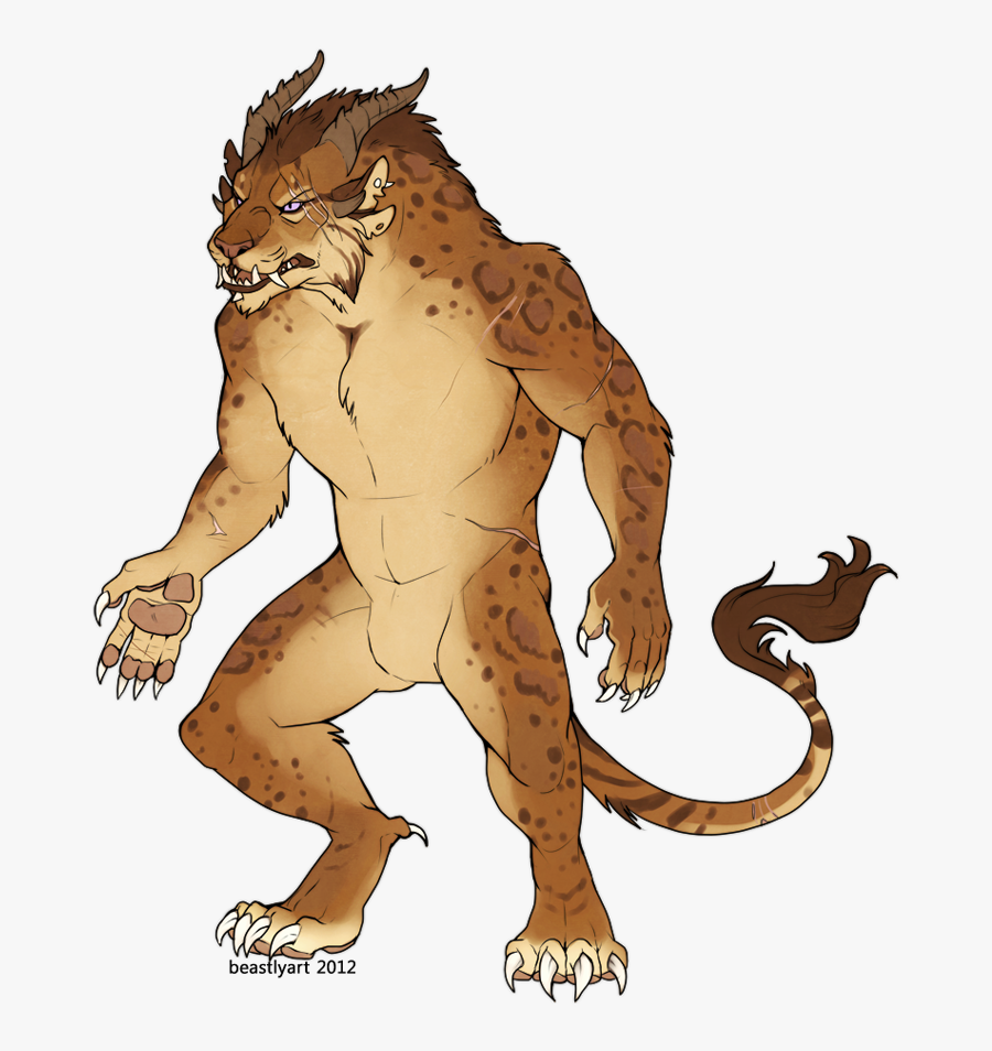 Guild Wars 2 Charr Naked, Transparent Clipart