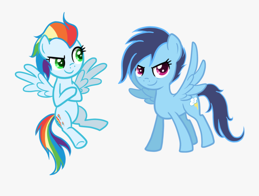 My Little Pony Rainbow Dash And Soarin Kids - Mlp Next Gen Mane 6, Transparent Clipart