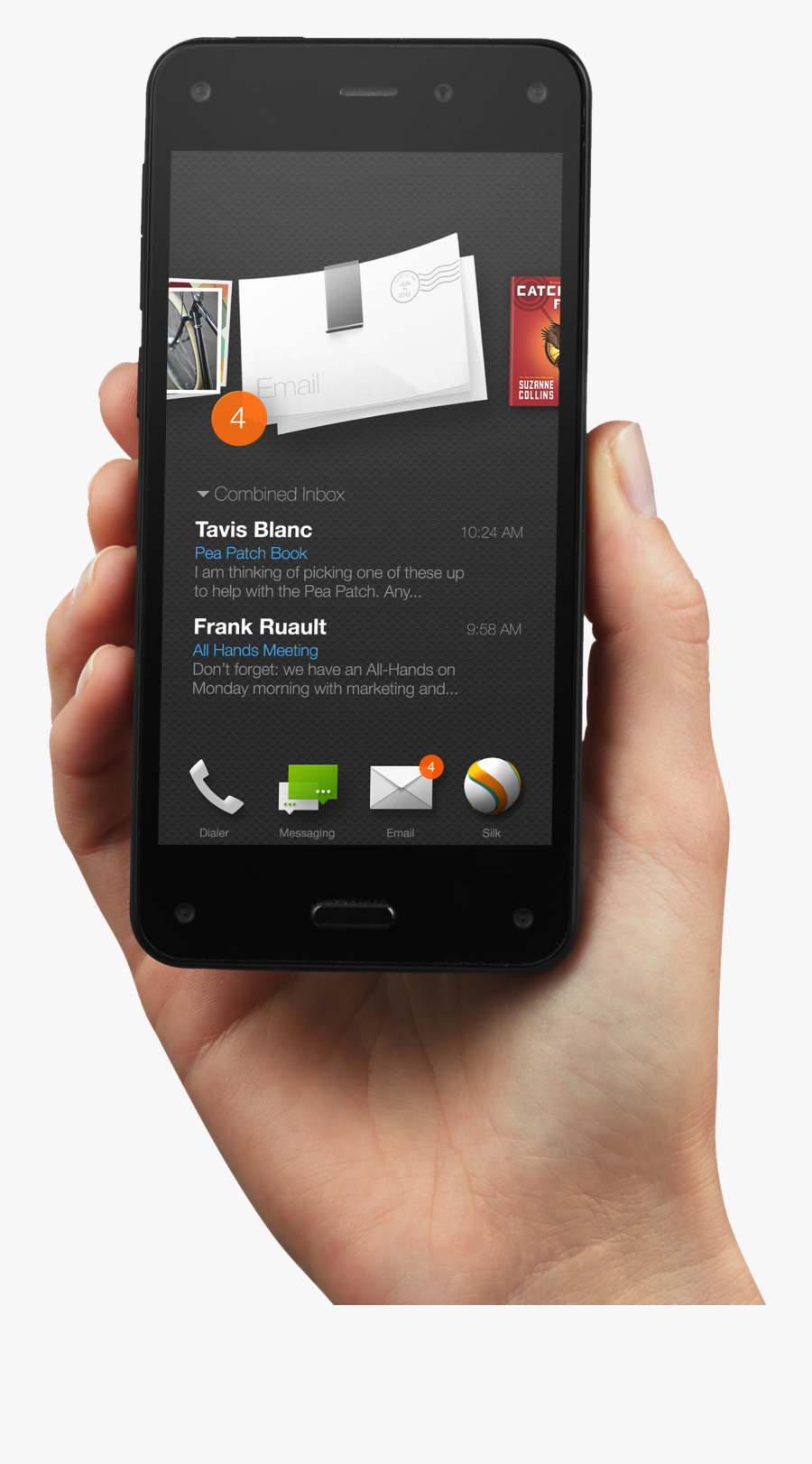 Amazon Fire Phone 2014, Transparent Clipart