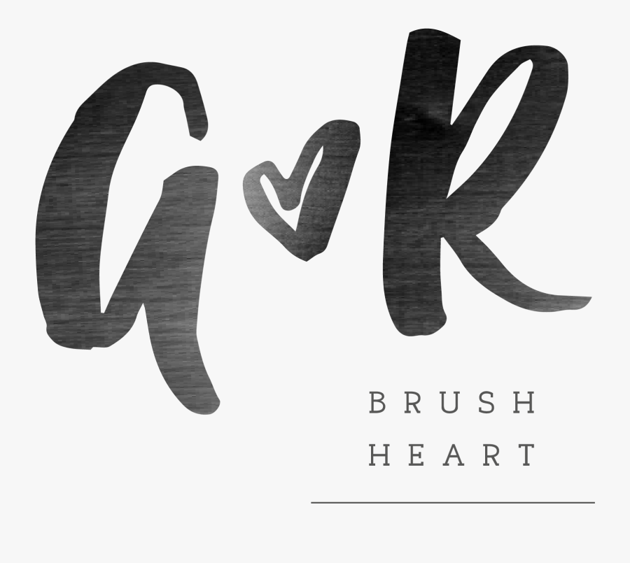 Heart, Png Calligraphy - Calligraphy Heart Png, Transparent Clipart