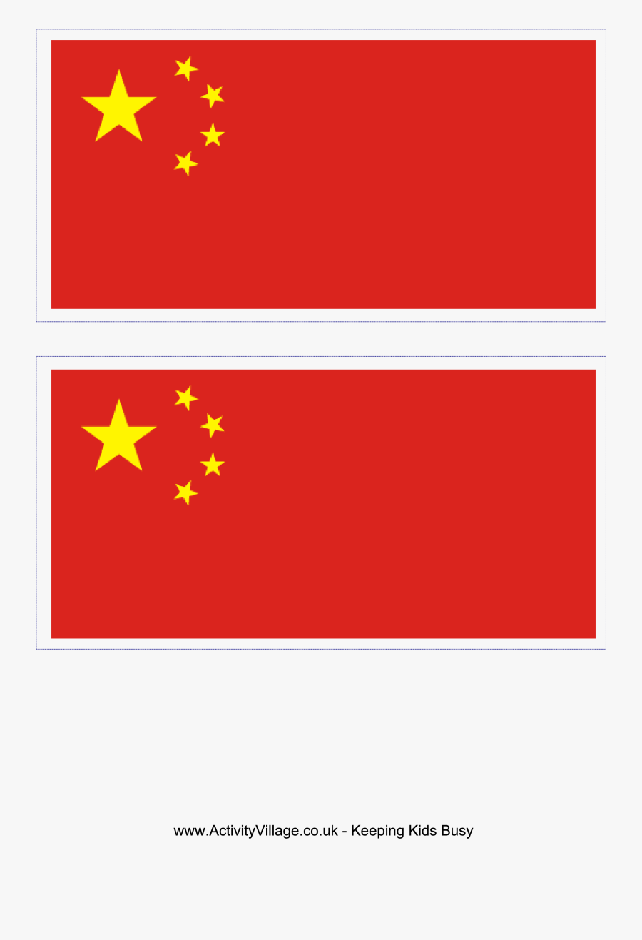 China Flag Odd Free - China Flag Printable Free, Transparent Clipart