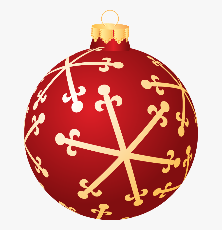 Free Christmas Clip Art Ball - Circle, Transparent Clipart