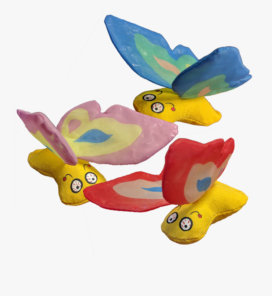 Yeowww Catnip Butterfly, Transparent Clipart