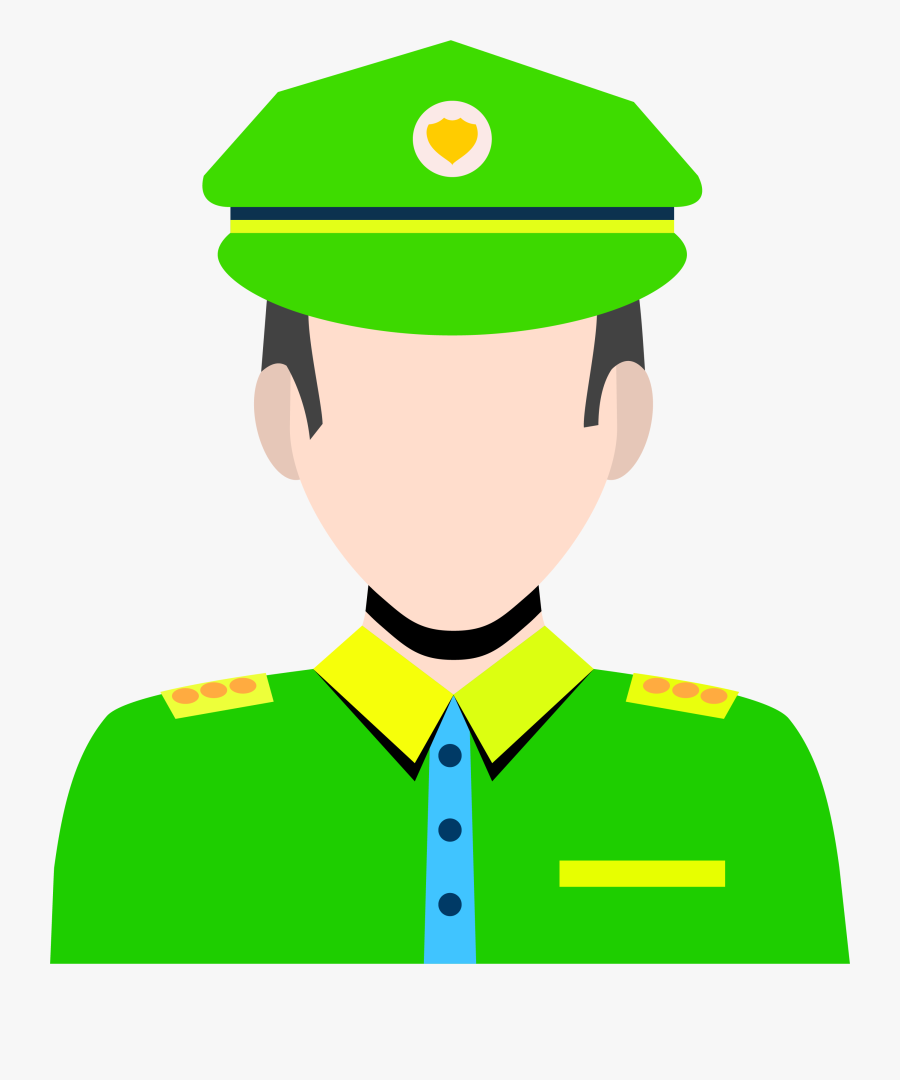 Police Officer, Transparent Clipart