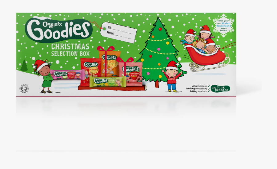 Transparent Christmas Save The Date Clipart - Organix Goodies Christmas Selection Box, Transparent Clipart