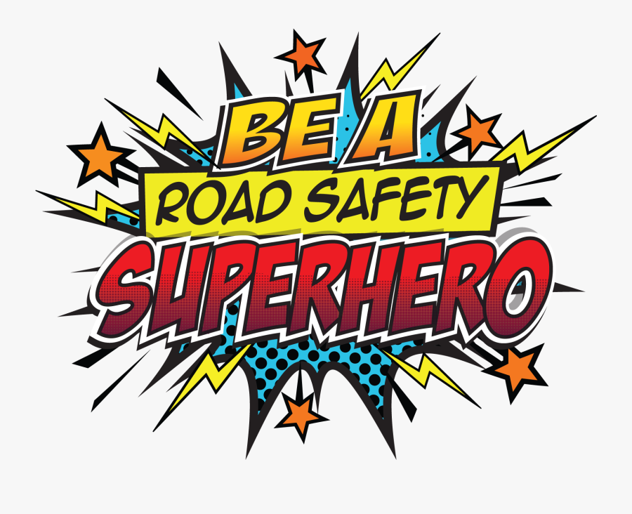 Thank You For Registering To Run A Road Safety Superhero - Illustration, Transparent Clipart