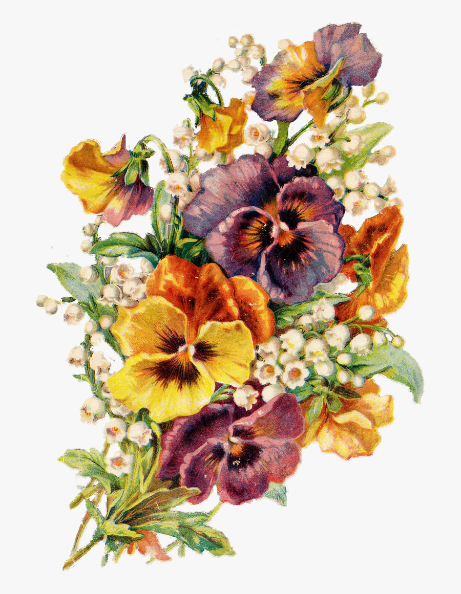 0 7a899 4b1f39e9 Orig Pansies, Beautiful Flowers, Beautiful - Bouquet, Transparent Clipart