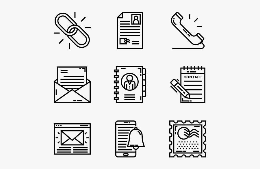 Us Vector Contact Detail - Video Production Icon Png, Transparent Clipart