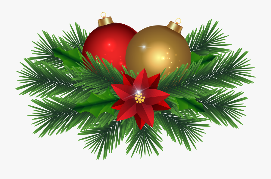 Transparent Png Decor - Christmas Day, Transparent Clipart