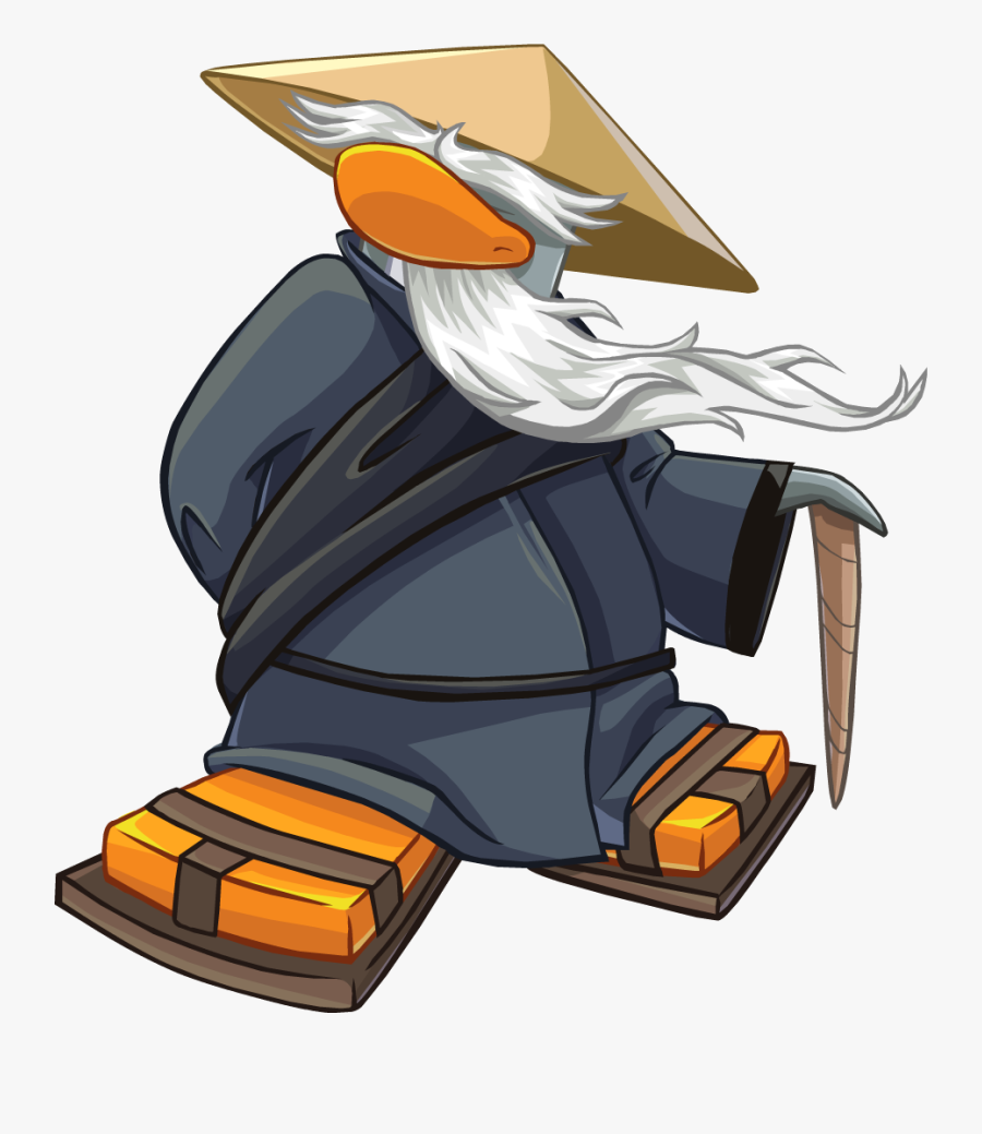 Rockhopper Penguin Clipart Club Penguin - Club Penguin Ninja Sensei, Transparent Clipart