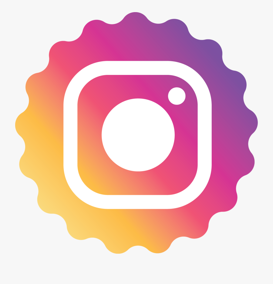 Star Circle Orange Pink Instragram Icon Clipart , Png - Circle, Transparent Clipart