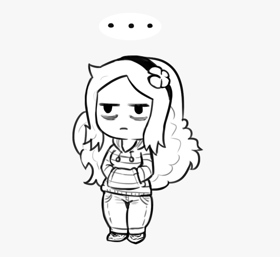 Clip Art Line Art Face White Black Facial Expression - Line Art, Transparent Clipart