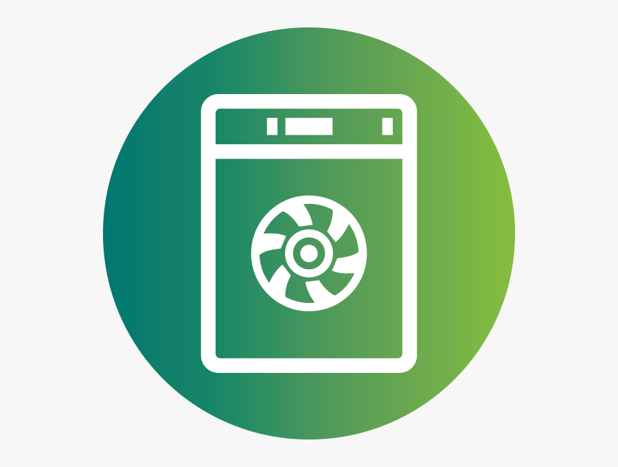 Clothes Dryer Logo, Transparent Clipart